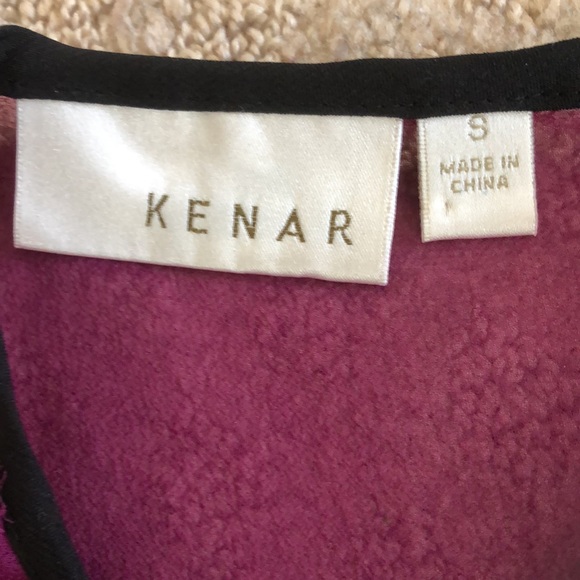 Kenar | Purple sheer paisley blouse top - Picture 9 of 12